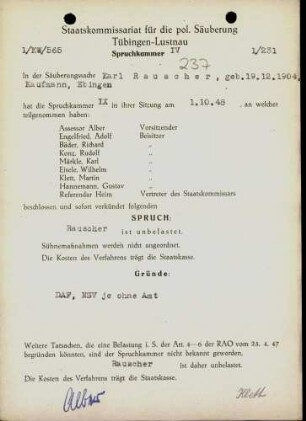 Rauscher, Karl