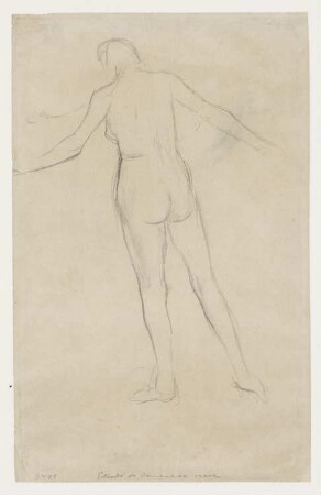 Etude de danseuse nue