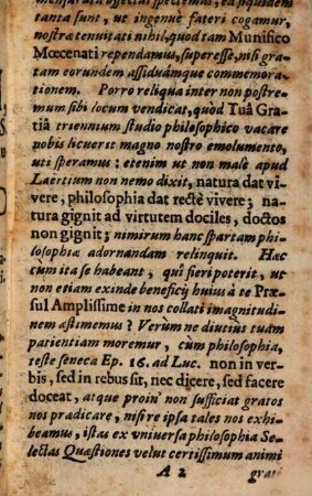 Qvaestiones Selectae De Vniversa Philosophia Natvrali