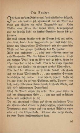 Die Tauben