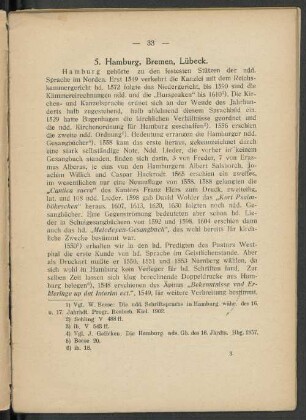 5. Hamburg, Bremen, Lübeck.