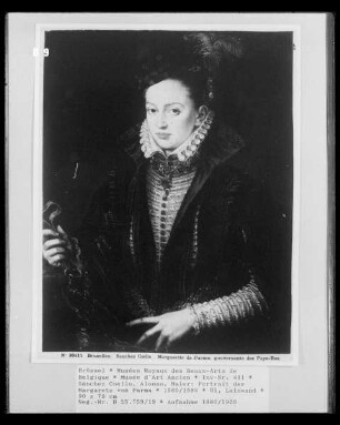 Portrait der Margarete von Parma