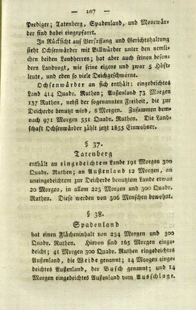 § 37. Tatenberg