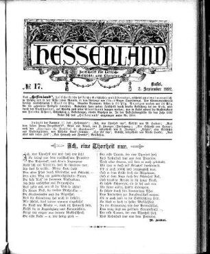 No. 17, 2. September 1892