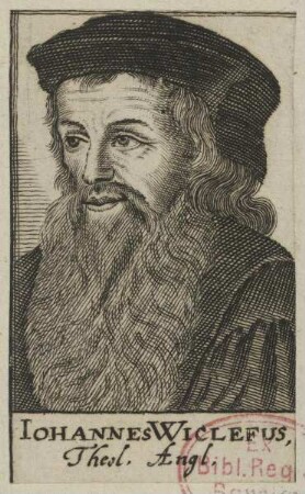 Bildnis des Iohannes Wiclefus