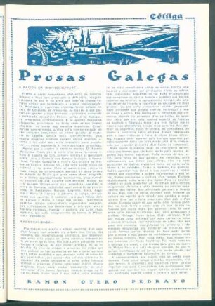 Prosas Galegas : A paixón da individoalidade [e] Exempraridade