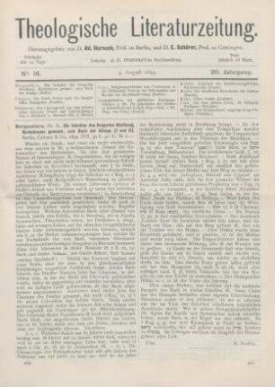 409-410 [Rezension] Morgenstern, A., Die Scholien des Gregorius Abulfarag, Barhebraeus genannt, zum Buch der Könige (I und II)