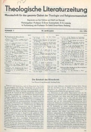 481-488 Die Botschaft des Römerbriefs
