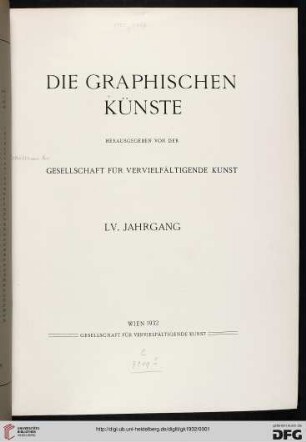 55: Die Graphischen Künste