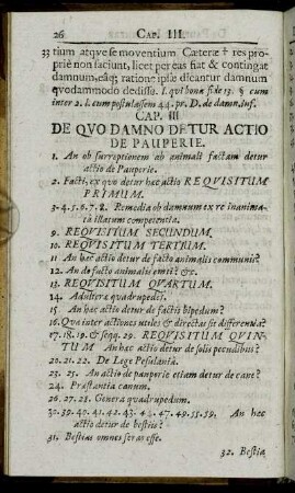 Cap. III. De Quo Damno Detur Actio De Pauperie