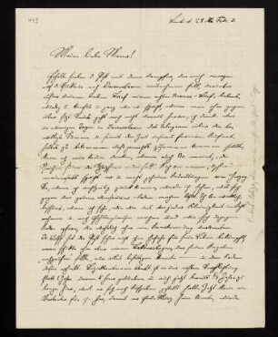Brief an Mama, 28.02.1911, Lindi