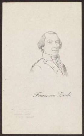 Zach, Franz Xaver von