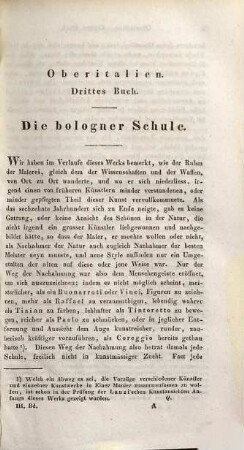 Geschichte der Malerei in Italien vom Wiederaufleben der Kunst bis Ende des achtzehnten Jahrhunderts : vom Wiederaufleben der Kunst bis Ende des achtzehnten Jahrhunderts, 3