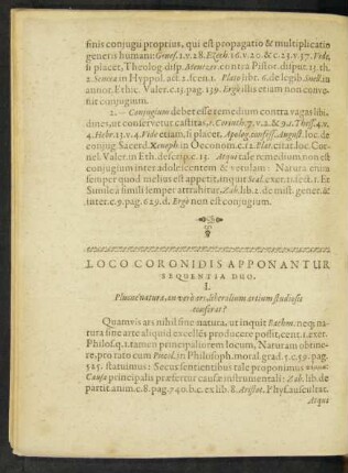 Loco Coronidis Apponantur Sequentia Duo.