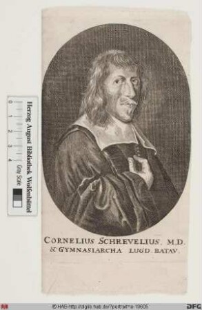 Bildnis Cornelius Schrevelius