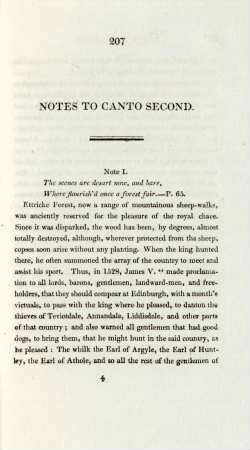 Notes to Canto Second
