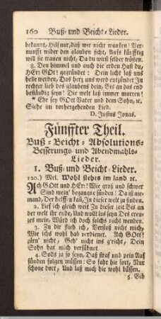 Buß- und Beicht-Lieder.