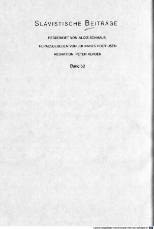Bedeutung und Funktion der Gestalten der europäisch östlichen Welt im dichterischen Werk Thomas Manns : Untersuchungen zur deutschen Literatur und zur Wirkungsgeschichte der russischen Literatur in Deutschland