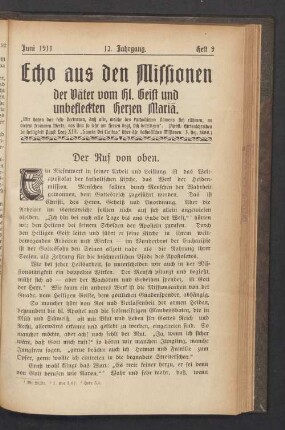Juni 1911. Heft 9