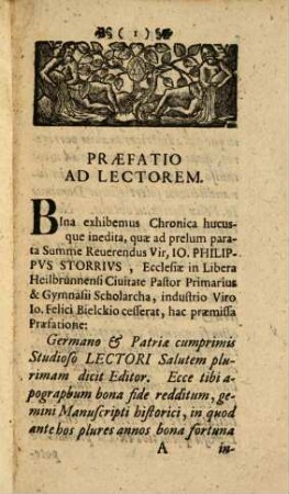 Historia Misnensis Qvam Chronicon Terræ Misnensis Et Annales Vetero Cellenses