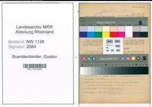 Entnazifizierung Guatsv Buerstenbinder , geb. 12.03.1891 (Polizist)