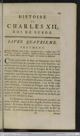 Livre Quatrieme