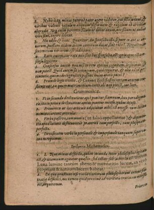 Grammaticae.