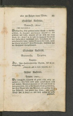 [Sechster Auftritt. - Eilfter Auftritt.]
