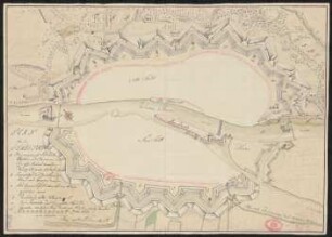Plan von der Stadt Bremen