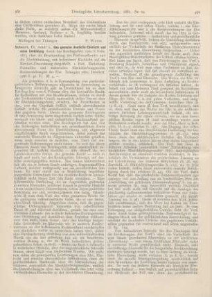 567-570 [Rezension] Scheurl, Adolf v., Das gemeine deutsche Eherecht und seine Umbildung durch das Reichsgesetz vom 6. Febr. 1875 über die Beurkundung des Personenstandes und die Eheschließung, mit besonderer Rücksicht auf die Kirchen-Eheordnung dargestellt. 1. Heft. Einleitung. Formelles und materielles Eheschließungsrecht. Rechtswirkungen der Ehe