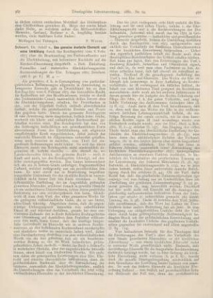 567-570 [Rezension] Scheurl, Adolf v., Das gemeine deutsche Eherecht und seine Umbildung durch das Reichsgesetz vom 6. Febr. 1875 über die Beurkundung des Personenstandes und die Eheschließung, mit besonderer Rücksicht auf die Kirchen-Eheordnung dargestellt. 1. Heft. Einleitung. Formelles und materielles Eheschließungsrecht. Rechtswirkungen der Ehe