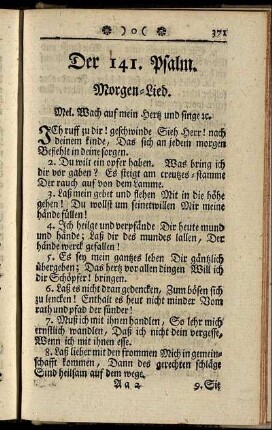 Der 141. Psalm. - Der 150. Psalm.
