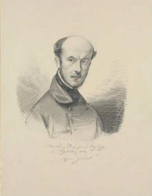 Selbstbildnis Rugendas, Johann Moritz (1802-1858), Maler, Zeichner