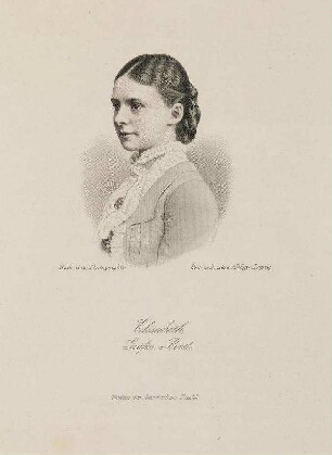 Bildnis von Elisabeth Henriette Thekla Gräfin von Roest (1856-1887)