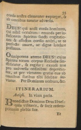 Itinerarium
