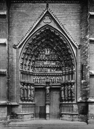 Amiens, Kathedrale, Portal des südlichen Querschiffs