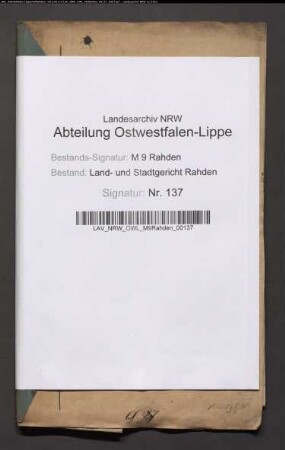 Erblasser: Grothe, Franz Heinrich; Erblasser: Deters, Franz Carl: Abschluss eines Erbvertrags