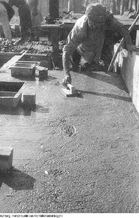 Dresden, Brücke der Einheit (Albertbrücke), Wiederaufbau, 1945