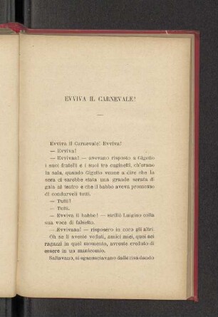 Evviva il carnevale!