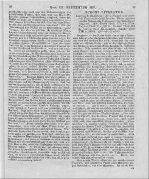 Baggesen, J.: Jens Baggesen's poetische Werke in deutscher Sprache. Hrsg. von den Söhnen des Verfassers, Carl und August Baggesen. T. 1-5. Leipzig: Brockhaus 1836