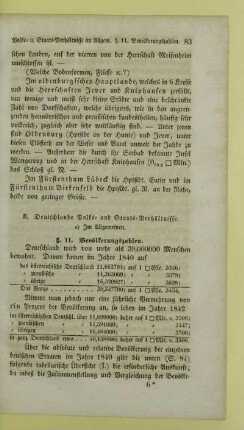 Bevölkerungszahlen