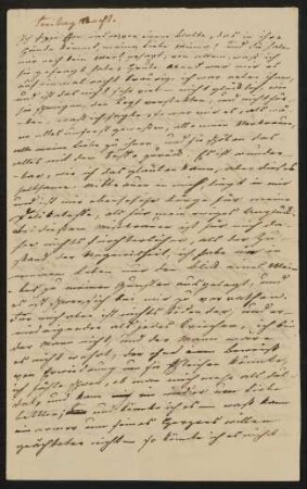 Brief von Clemens Brentano an Christiane Auguste Wilhelmine Reichenbach, 18.07.1800