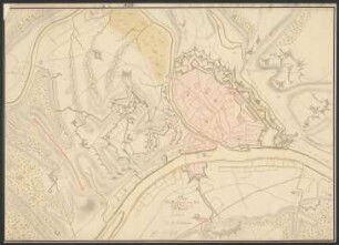 Plan de Fortifications de la ville et du Château de Namur