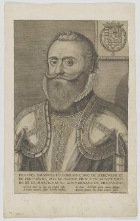 Bildnis des Philipes Emanvel de Lorrayne