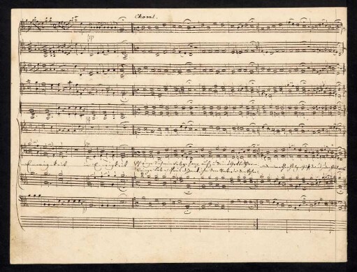 Choral in B-dur