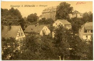Neusorge. Rittergut