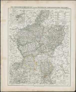 Das Grossherzogthum Hessen und der preussische Regierungsbezirk Wiesbaden