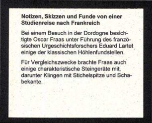 Beschriftungs Tafel eventuell für eine Ausstellung