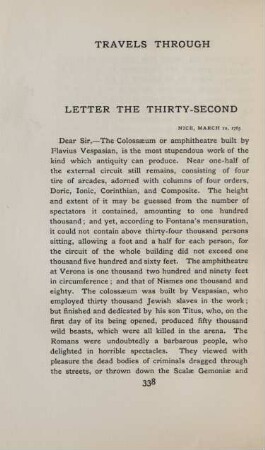 Letter the thirty-second