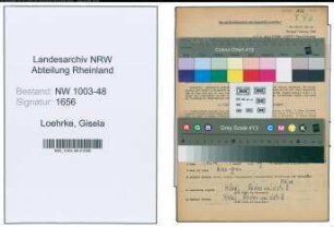 Entnazifizierung Gisela Loehrke , geb. 26.05.1922 (Lehrerin)